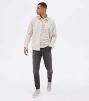 New Look Dark Grey Tapered Jeans